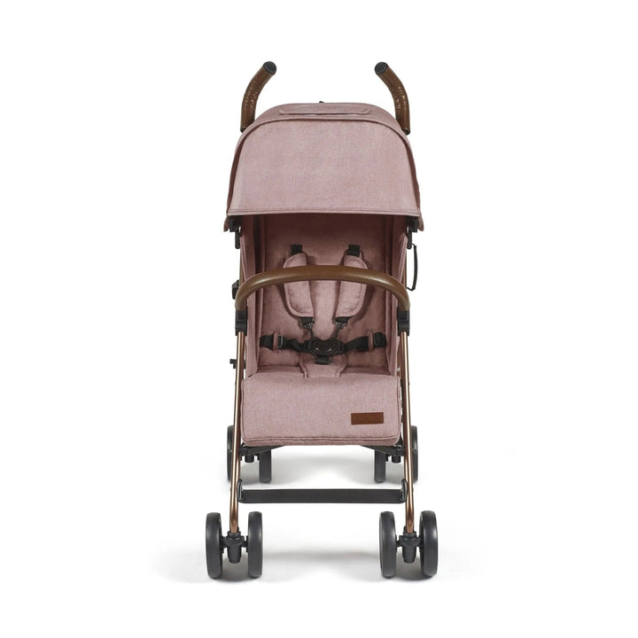 Ickle Bubba Prams & Pushchairs Ickle Bubba Discovery Stroller, Max Bundle - Rose Gold / Dusky Pink / Tan