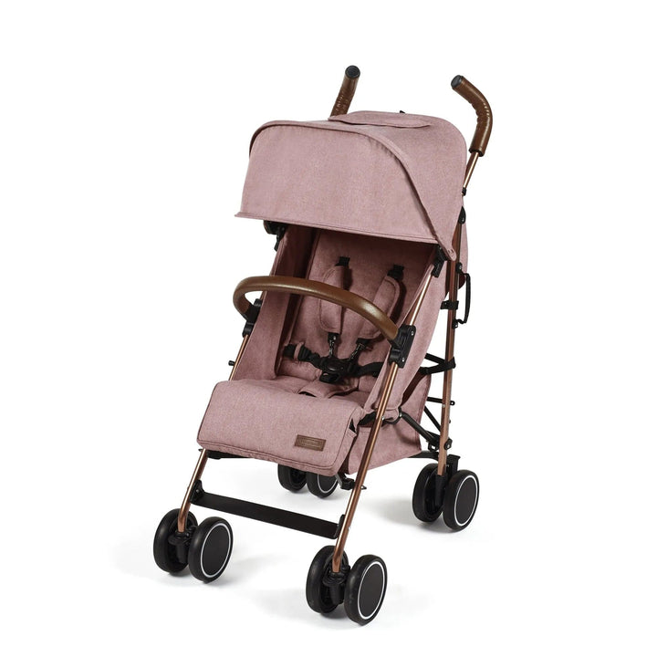 Ickle Bubba Prams & Pushchairs Ickle Bubba Discovery Stroller, Max Bundle - Rose Gold / Dusky Pink / Tan