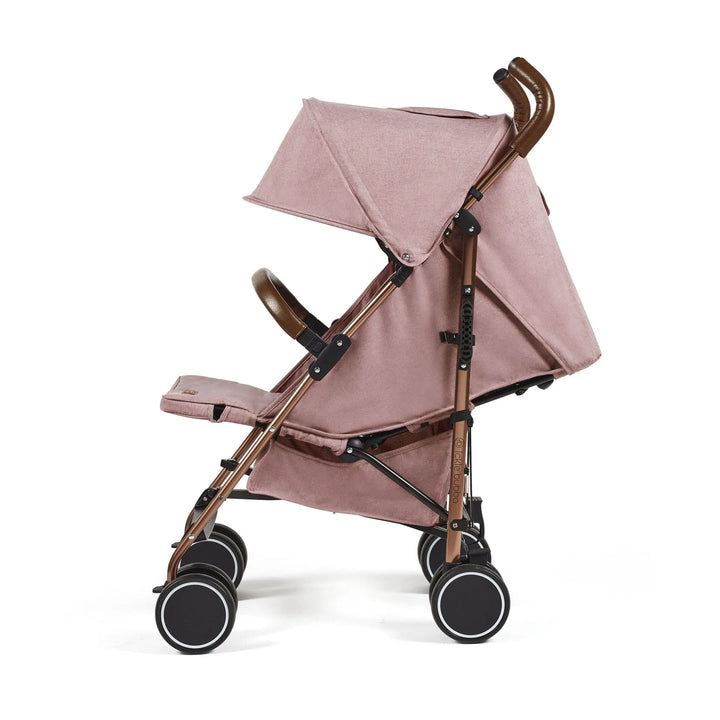 Ickle Bubba Prams & Pushchairs Ickle Bubba Discovery Stroller, Max Bundle - Rose Gold / Dusky Pink / Tan