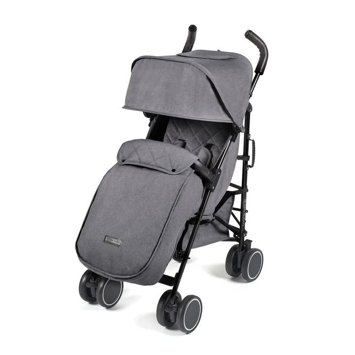 Ickle Bubba Prams & Pushchairs Ickle Bubba Discovery Stroller, Prime Bundle - Matt Black / Graphite Grey / Black