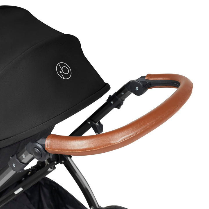 Ickle Bubba Prams & Pushchairs Ickle Bubba Stomp Luxe 2 in 1 Pushchair -  Black / Midnight / Tan