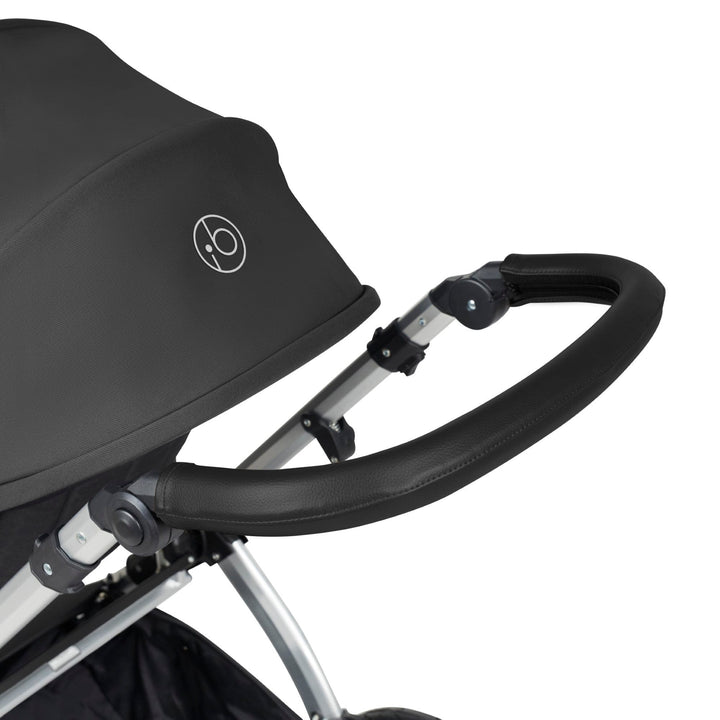 Ickle Bubba Prams & Pushchairs Ickle Bubba Stomp Luxe 2 in 1 Pushchair - Silver / Charcoal Grey / Black