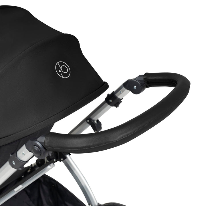 Ickle Bubba Prams & Pushchairs Ickle Bubba Stomp Luxe 2 in 1 Pushchair - Silver / Midnight / Black