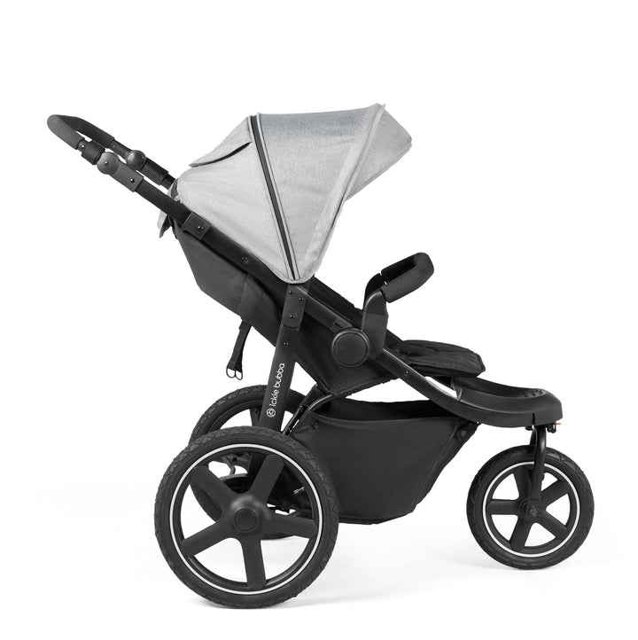 Ickle Bubba Pushchairs Ickle Bubba Venus Max Jogger Stroller - Black / Space Grey / Black