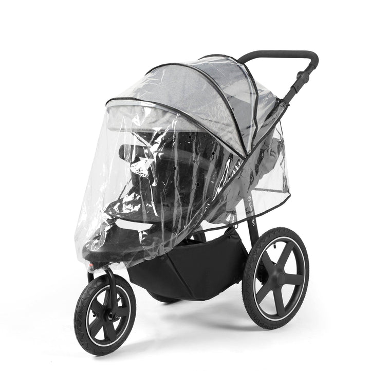 Ickle Bubba Pushchairs Ickle Bubba Venus Max Jogger Stroller - Black / Space Grey / Black