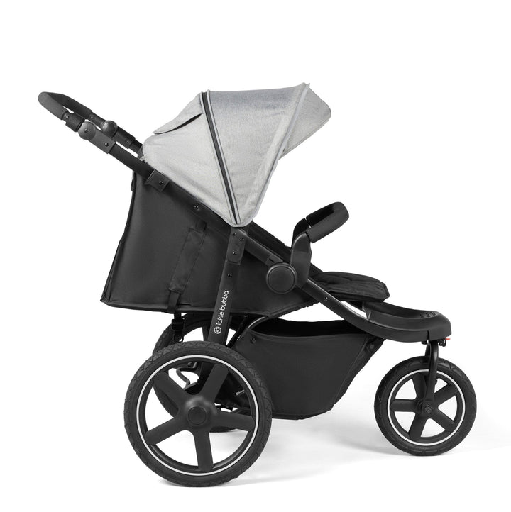 Ickle Bubba Pushchairs Ickle Bubba Venus Max Jogger Stroller - Black / Space Grey / Black