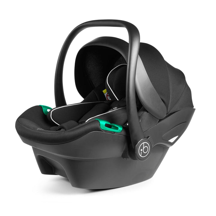 Ickle Bubba TRAVEL SYSTEMS Ickle Bubba Stomp Luxe 3-in-1 I-Size Travel System - Black / Midnight / Black