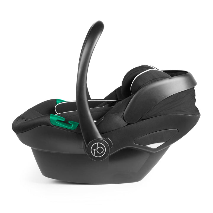 Ickle Bubba TRAVEL SYSTEMS Ickle Bubba Stomp Luxe All-in-One I-Size Travel System With Isofix Base - Black / Midnight / Black