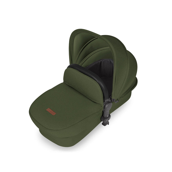 Ickle Bubba TRAVEL SYSTEMS Ickle Bubba Stomp Luxe All-in-One I-Size Travel System With Isofix Base - Black / Woodland / Black