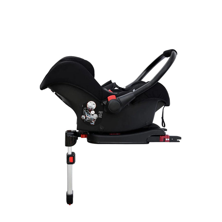 Ickle Bubba TRAVEL SYSTEMS Ickle Bubba Stomp Luxe All-in-One Travel System with Isofix Base (Galaxy) - Black/Woodland/Black