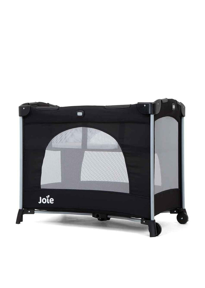 Joie travelcots Joie Kubbie Compact Travel Cot - Coal