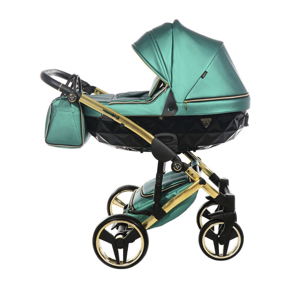Junama Travel Systems Junama Fluo Line 4 in 1 Travel System - Green/Gold