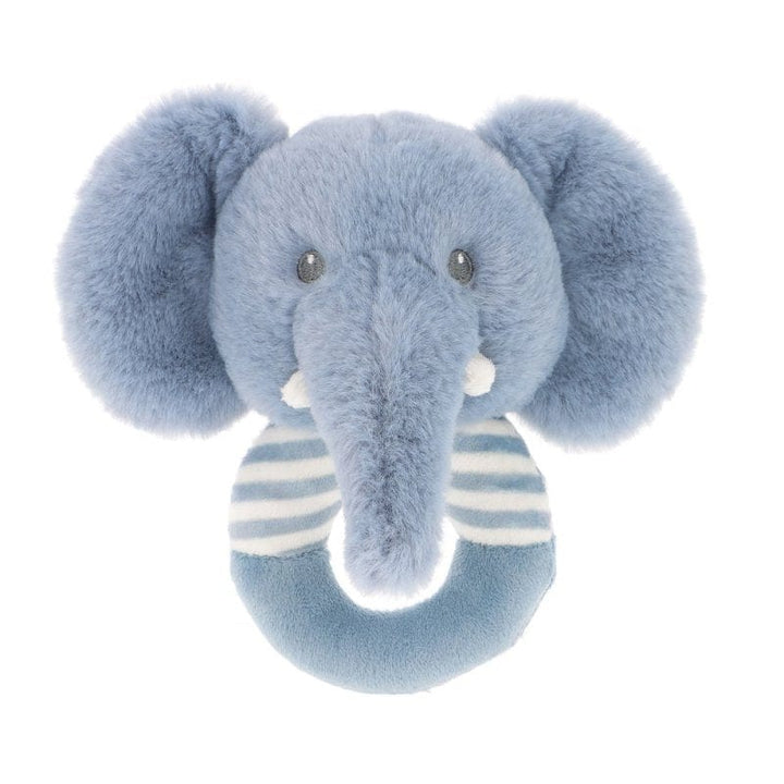 Keeleco Keeleco Baby Ezra Elephant Ring Rattle - 14cm