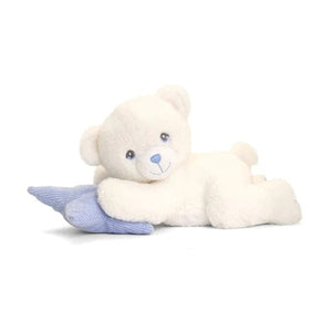 Keeleco Toys Keeleco Baby Bear on Pillow (20cm) - Blue