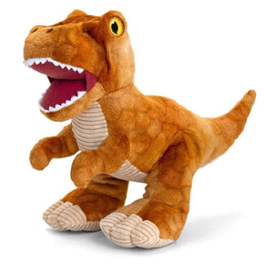 Keeleco Toys Keeleco Dinosaur Soft Toy - 26cm (Red)