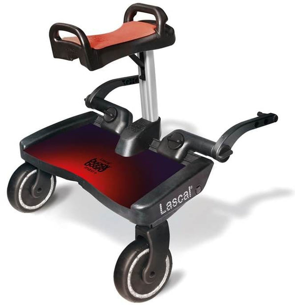 lascal Buggy Boards Lascal BuggyBoard Maxi Plus - Red Cube / Red Seat