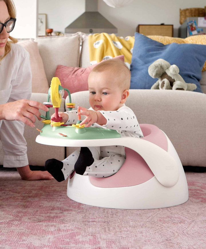 Mamas and Papas highchairs Mamas and Papas Baby Snug and Activity Tray - Blossom