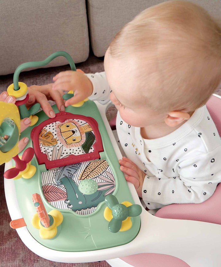 Mamas and Papas highchairs Mamas and Papas Baby Snug and Activity Tray - Blossom