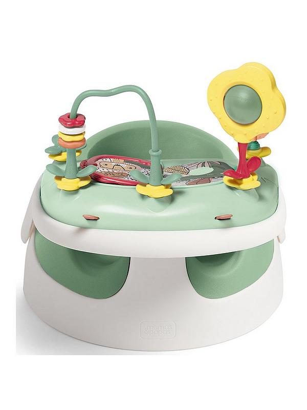 Mamas and Papas highchairs Mamas and Papas Baby Snug and Activity Tray - Eucalyptus