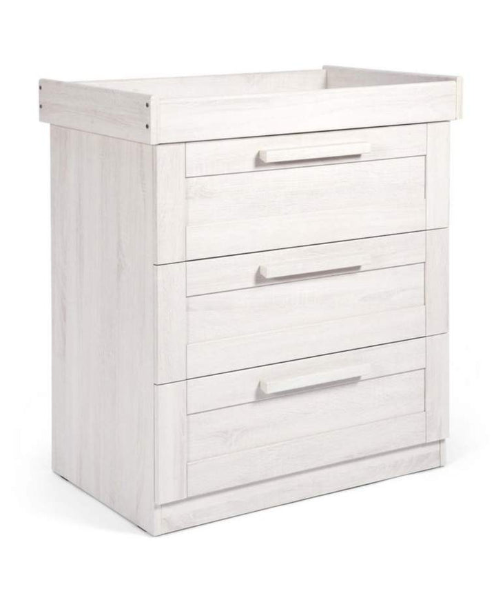 Mamas and Papas NURSERY FURNITURE Mamas and Papas Atlas 2pc Furniture Set - Nimbus White