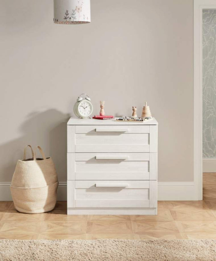 Mamas and Papas NURSERY FURNITURE Mamas and Papas Atlas 2pc Furniture Set - Nimbus White