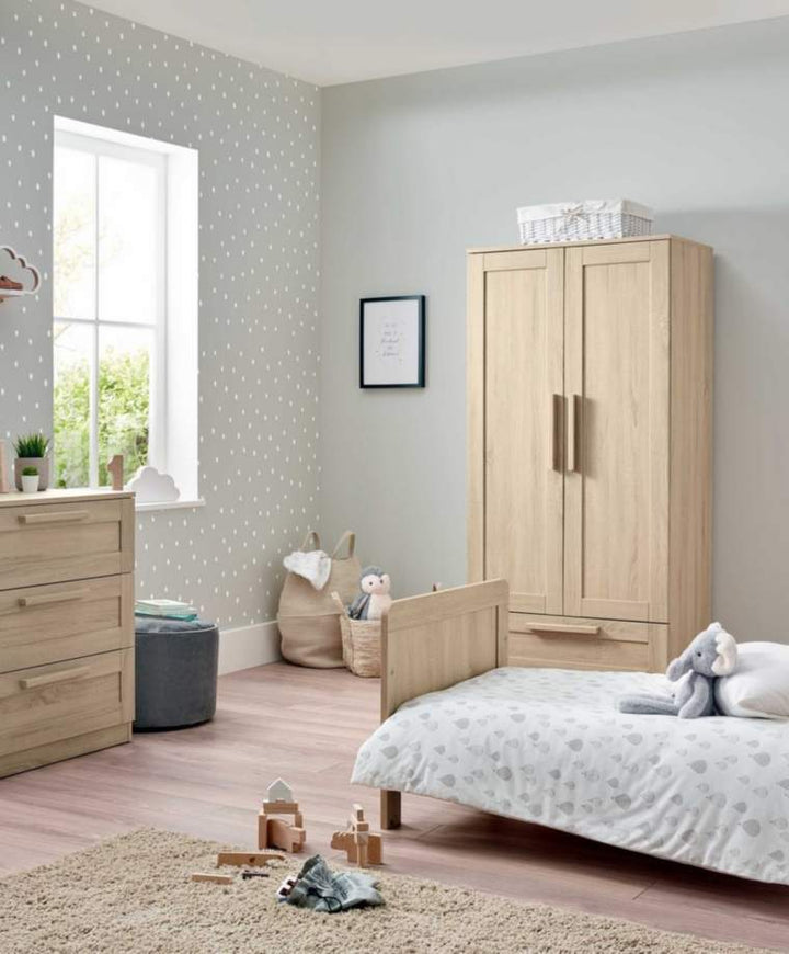 Mamas and Papas NURSERY FURNITURE Mamas and Papas Atlas 3pc Furniture Set - Light Oak