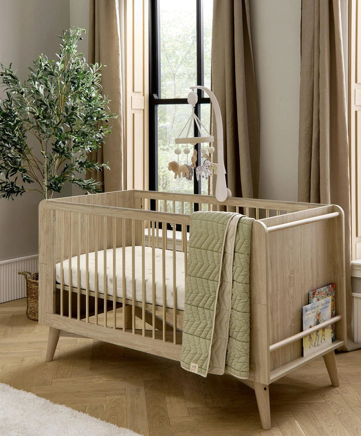 Mamas and Papas Nursery Furniture Mamas and Papas Coxley 2 Piece Furniture Set - Natural / Olive Green