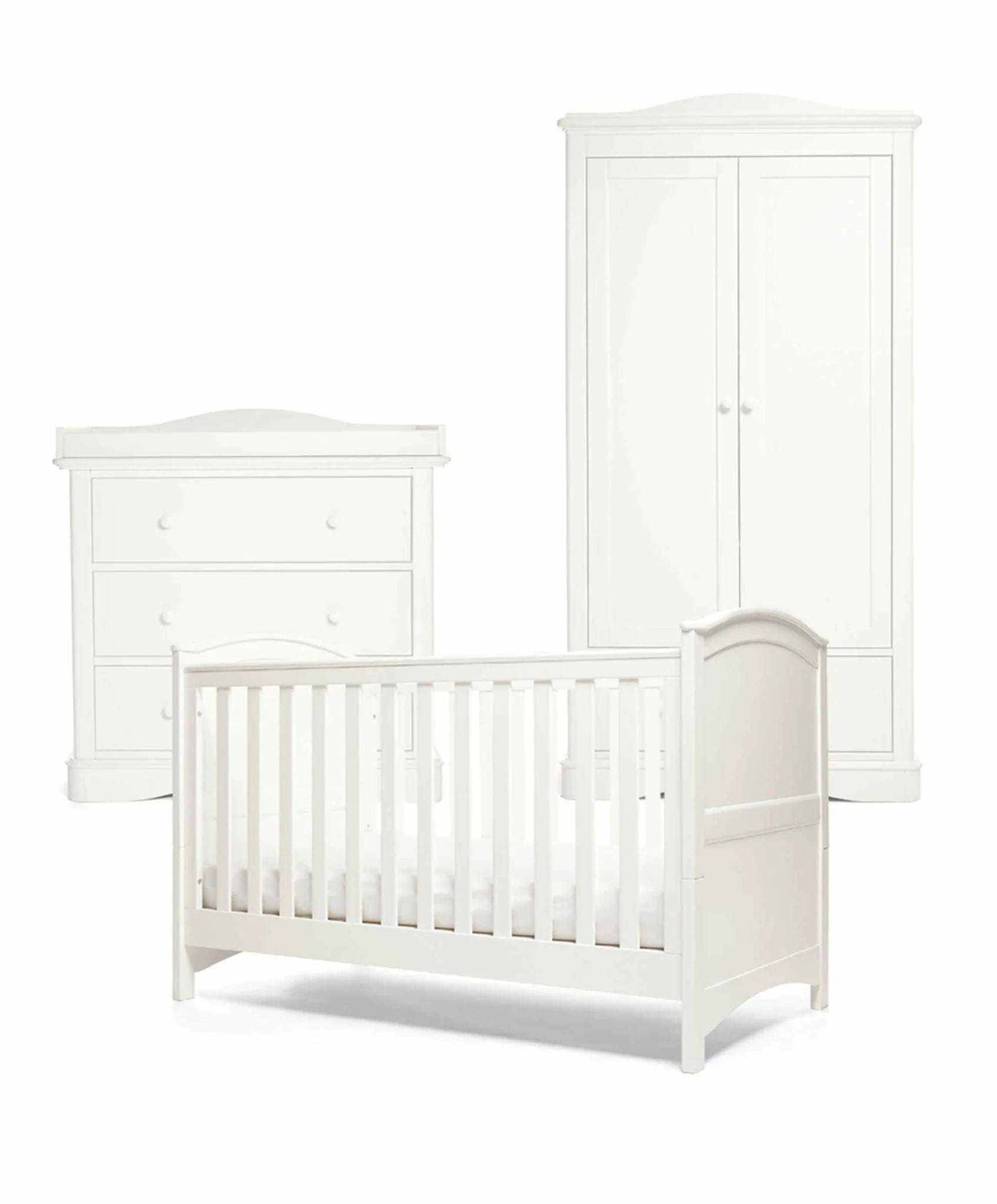 Mamas and Papas Flyn 3pc Range - White – UK Baby Centre