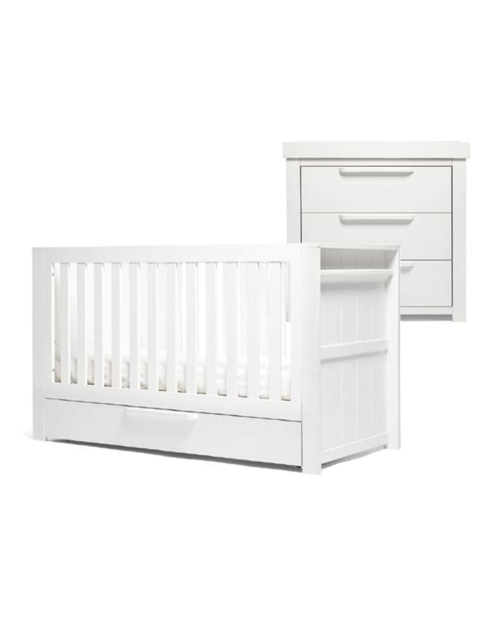 Mamas and Papas NURSERY FURNITURE Mamas and Papas Franklin 2 Piece Set - White Wash