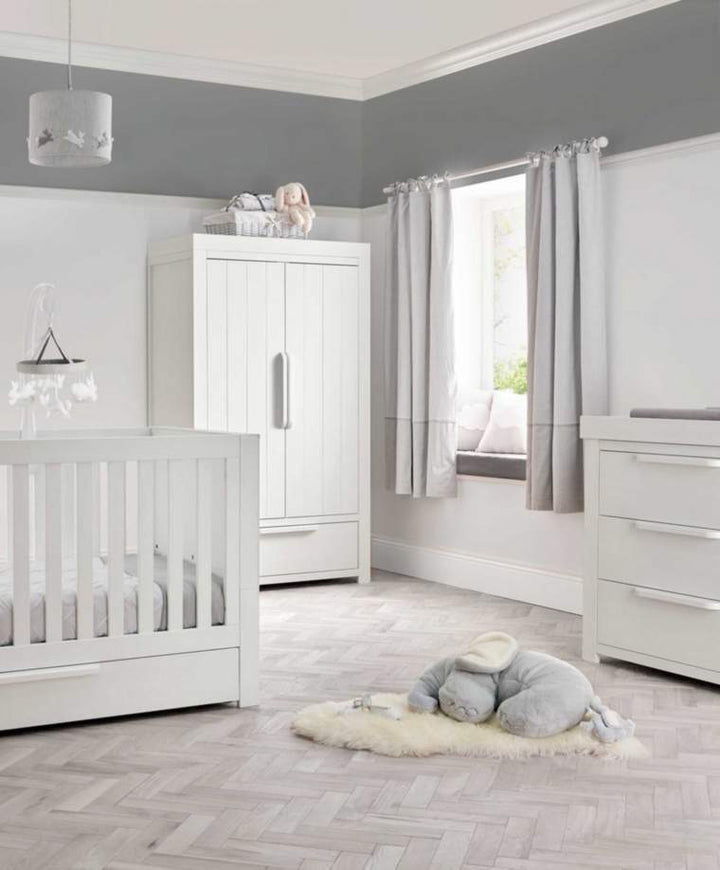 Mamas and Papas NURSERY FURNITURE Mamas and Papas Franklin 3 Piece Set - White Wash