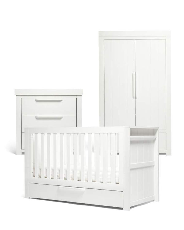 Mamas and Papas NURSERY FURNITURE Mamas and Papas Franklin 3 Piece Set - White Wash