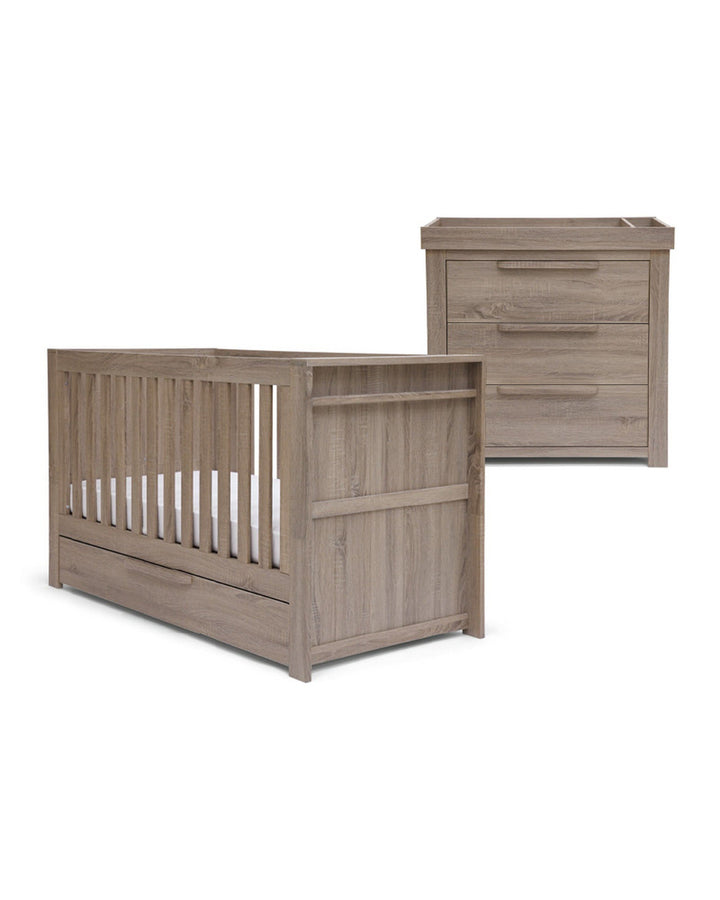 Mamas and Papas NURSERY FURNITURE Mamas and Papas Franklin Grey 2Pc Set