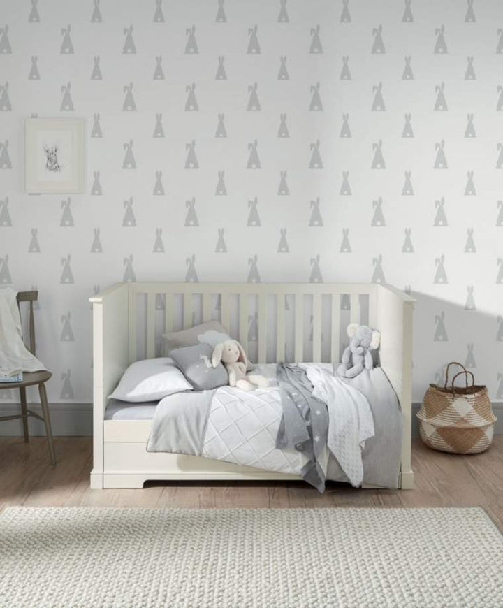 Mamas and Papas Nursery Furniture Mamas and Papas Oxford 2pc Furniture Set - White