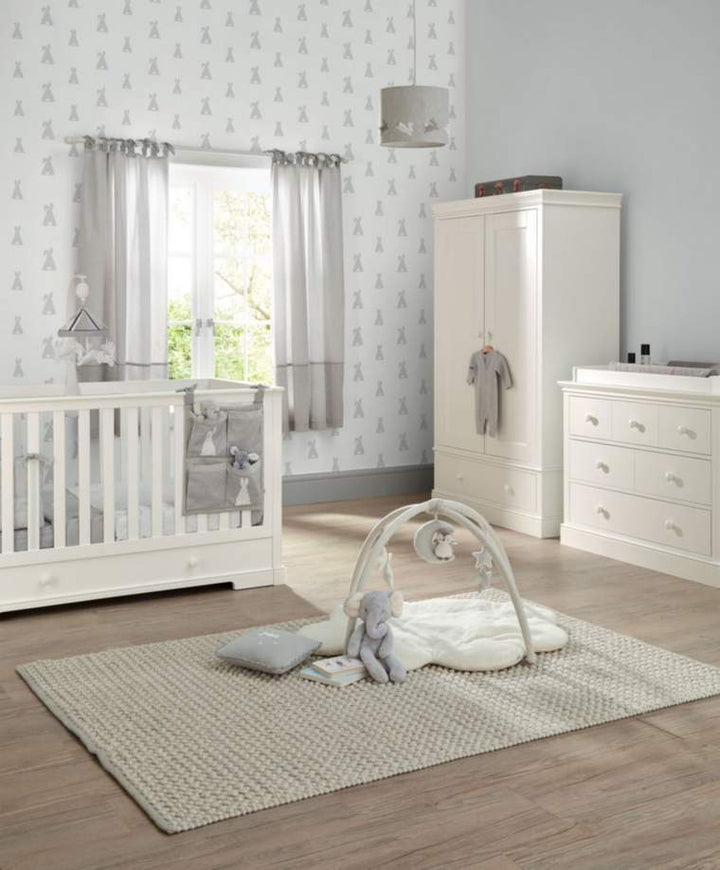 Mamas and Papas Nursery Furniture Mamas and Papas Oxford 3pc Furniture Set - White