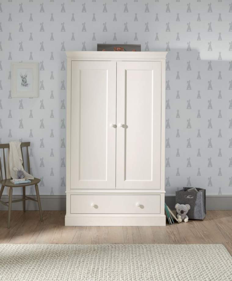 Mamas Papas Oxford Wardrobe Pure White UK Baby Centre