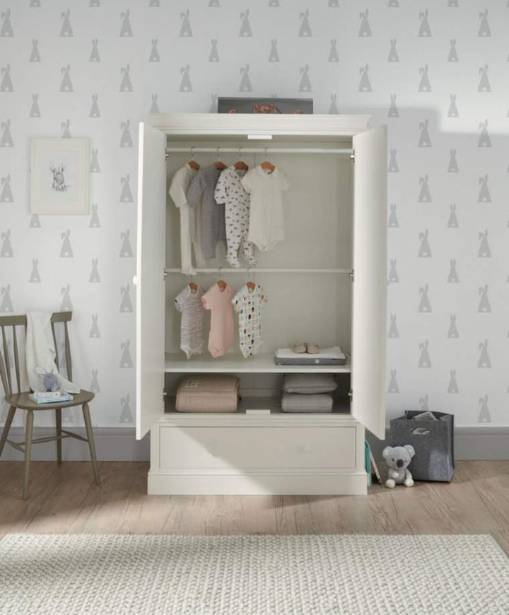 Mamas and Papas Nursery Furniture Mamas and Papas Oxford Wardrobe - White