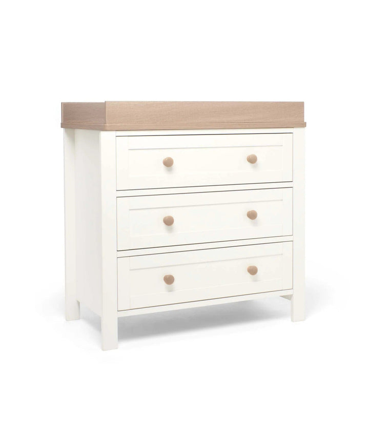 Mamas and Papas Nursery Furniture Mamas and Papas Wedmore 2pc Nursery Set - White / Natural