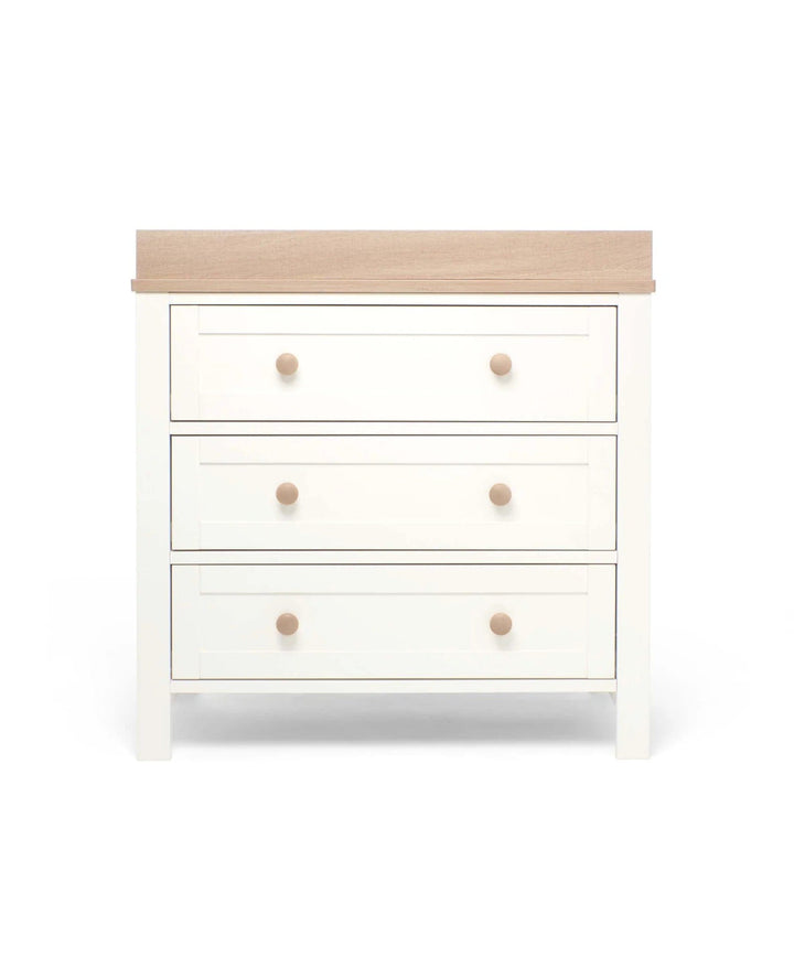 Mamas and Papas Nursery Furniture Mamas and Papas Wedmore 3pc Nursery Range - White / Natural