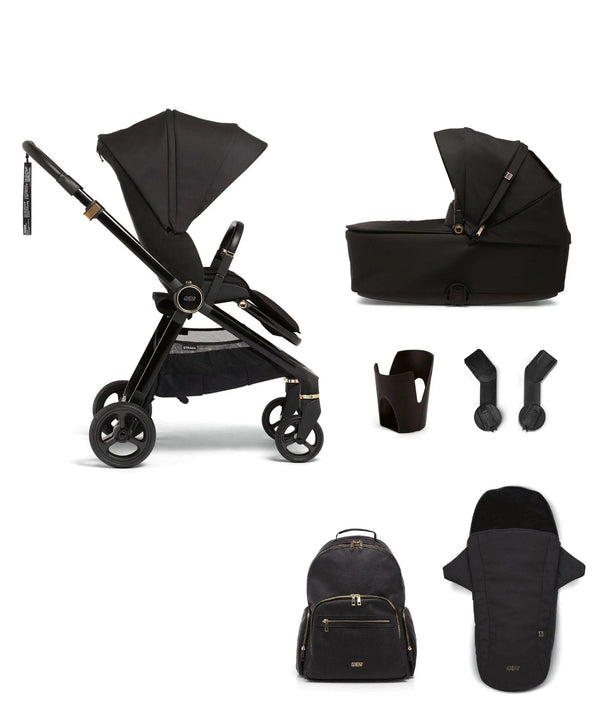 Mamas and Papas Prams & Pushchairs Mamas and Papas Strada 6 Piece Essentials Bundle - Black Diamond