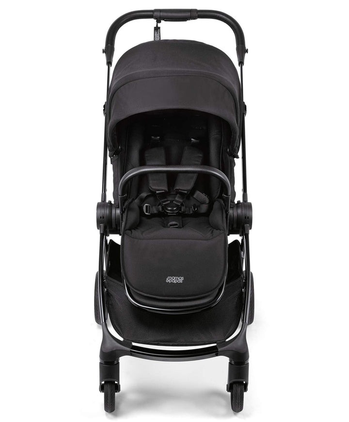 Mamas and Papas Prams & Pushchairs Mamas and Papas Strada 9 Piece Travel System Bundle - Carbon