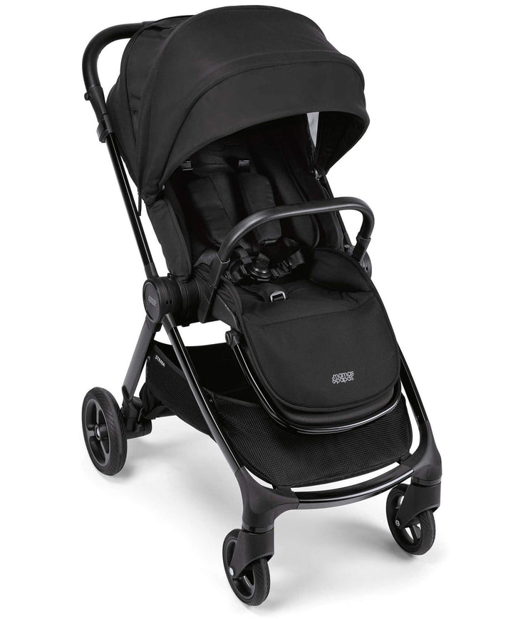 Mamas and Papas Prams & Pushchairs Mamas and Papas Strada 9 Piece Travel System Bundle - Carbon