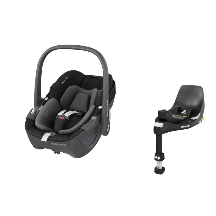 Maxi Cosi CAR SEATS Maxi Cosi Pebble 360 Car Seat and Base - Essential Black