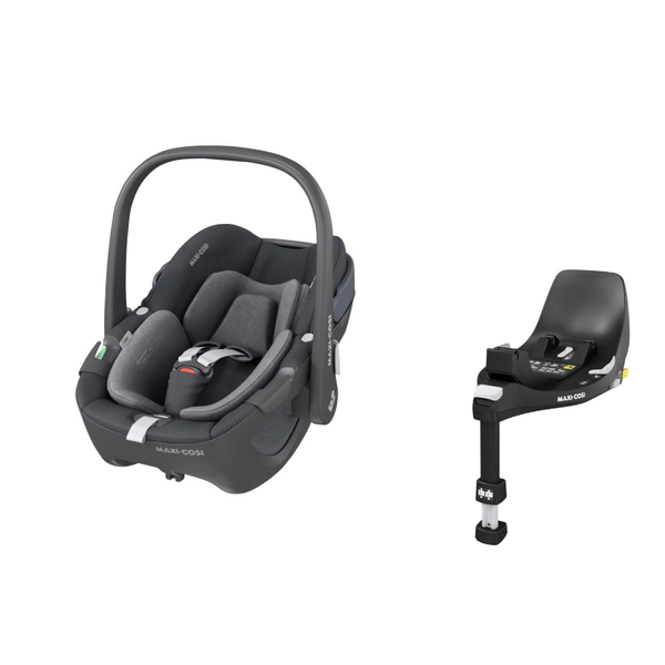 Maxi Cosi CAR SEATS Maxi Cosi Pebble 360 Car Seat and Base - Essential Graphite