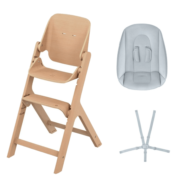 Maxi Cosi highchairs Maxi Cosi Nesta Highchair with Newborn Kit - Natural