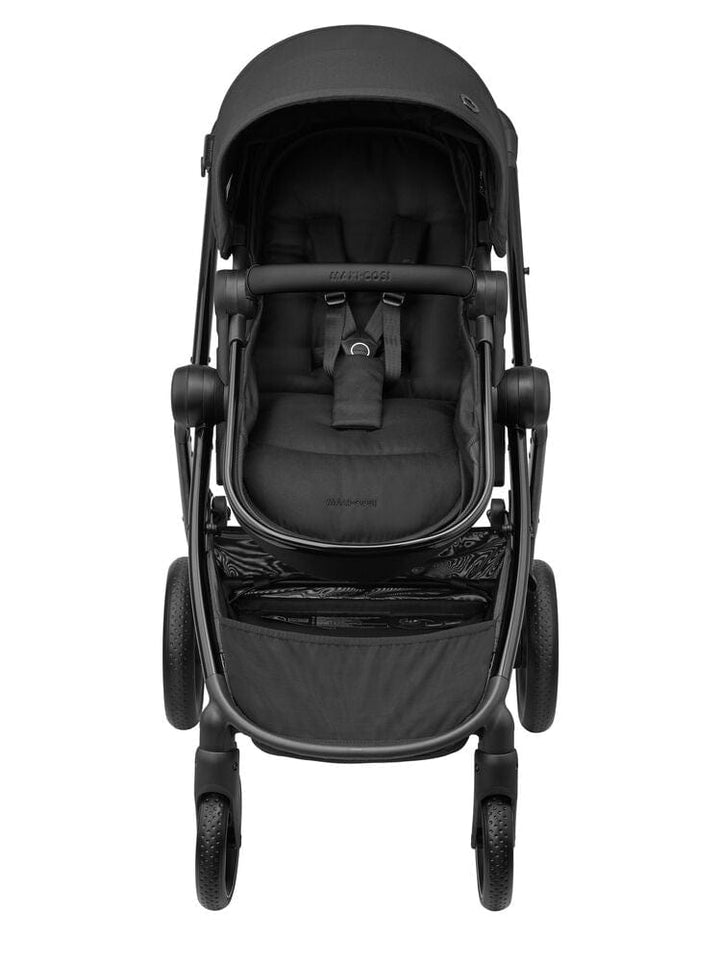 Maxi Cosi Travel Systems Maxi Cosi Zelia 2 Cabriofix i-Size & Base Travel System - Twillic Black