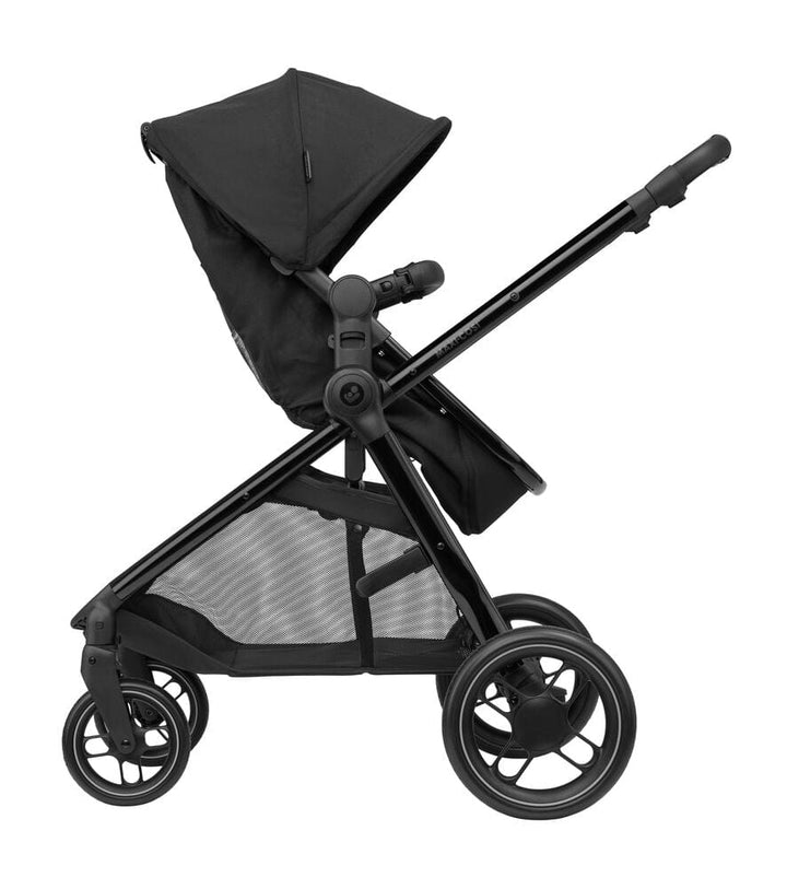 Maxi Cosi Travel Systems Maxi Cosi Zelia 2 Cabriofix i-Size & Base Travel System - Twillic Black