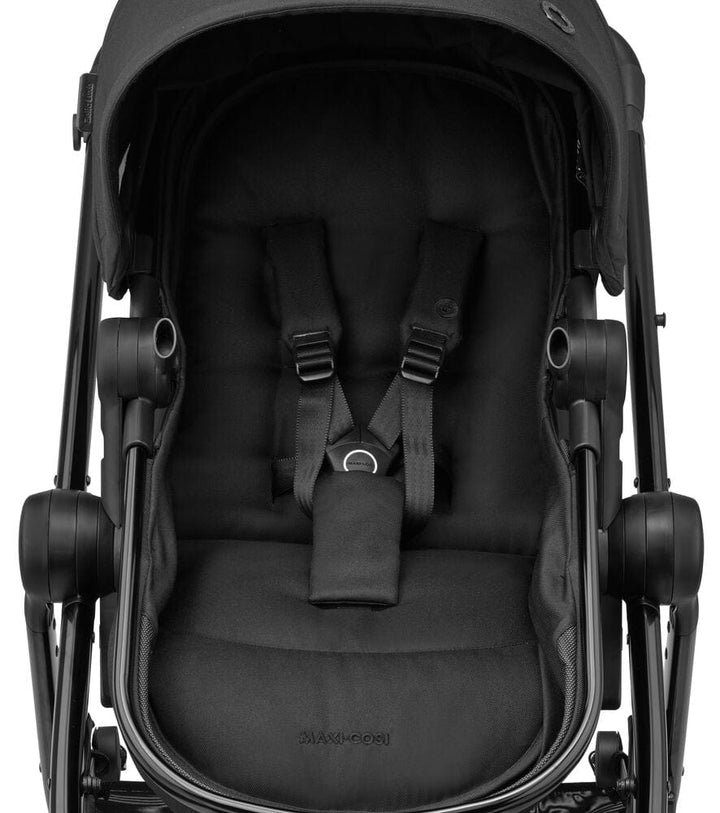 Maxi Cosi Travel Systems Maxi Cosi Zelia 2 Cabriofix i-Size & Base Travel System - Twillic Black