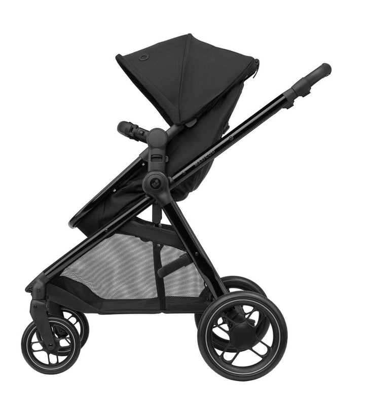 Maxi Cosi Travel Systems Maxi Cosi Zelia 2 Cabriofix i-Size & Base Travel System - Twillic Black