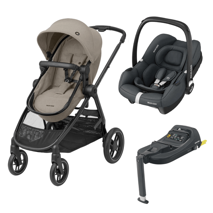 Maxi Cosi Zelia Luxe Cabriofix i Size Base Travel System Twillic T UK Baby Centre