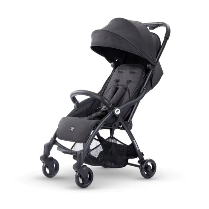 Miniuno compact strollers Miniuno Touchfold Stroller - Black